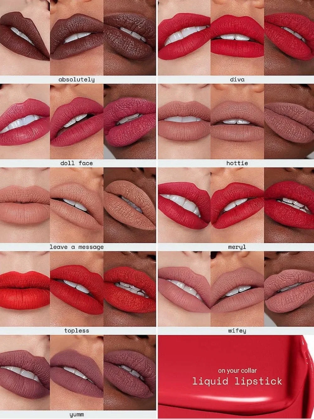 R.e.m. beauty ON YOUR COLLAR LIQUID LIPSTICK
